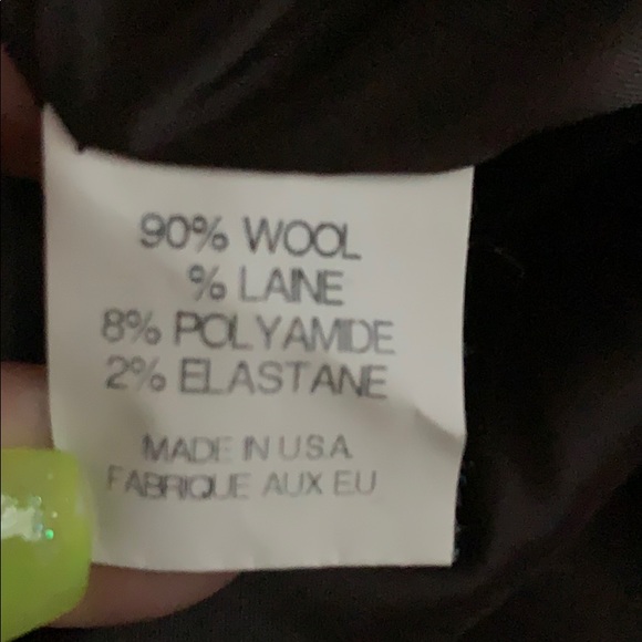 Theory 2 button Blazer Brown size 4 B2 - Picture 6 of 6